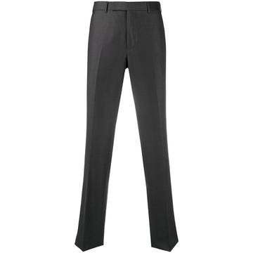 straight-leg full-length trousers