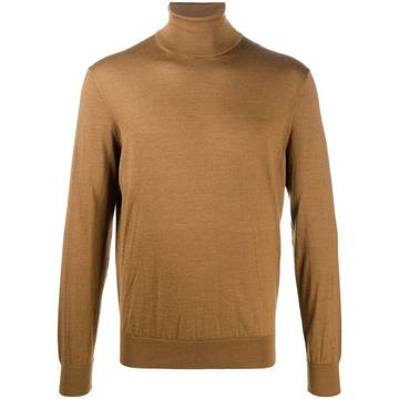 cashmere-blend rollneck jumper