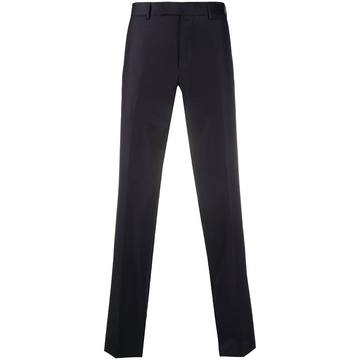 straight-leg full-length trousers