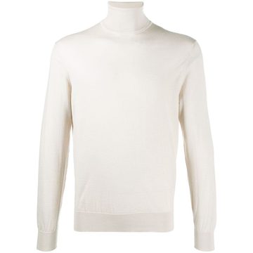 cashmere-blend rollneck jumper