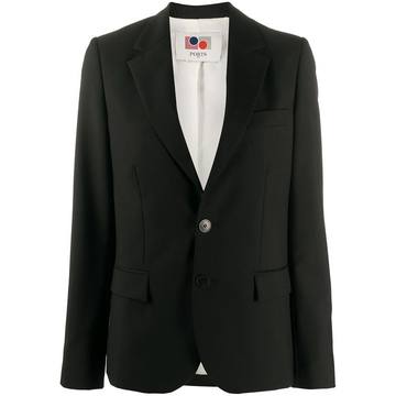 plain single breasted blazer