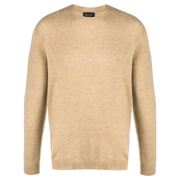 fine knit crew neck jumper