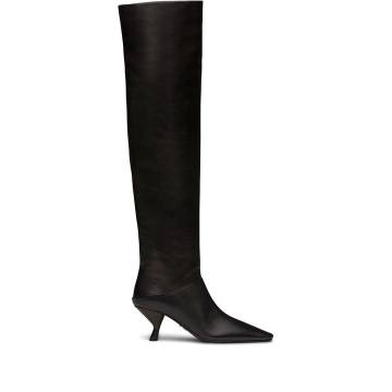 over-the-knee 65mm pointed boots