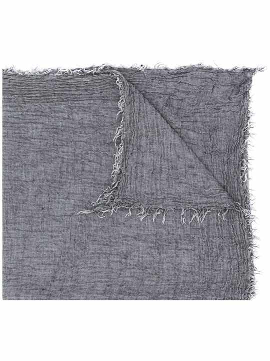 lightweight frayed-edge scarf展示图