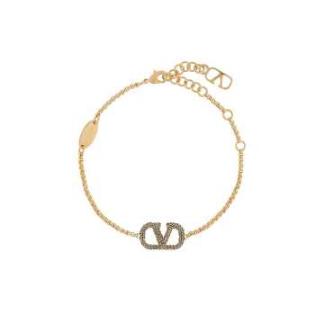 VLOGO chain-link bracelet