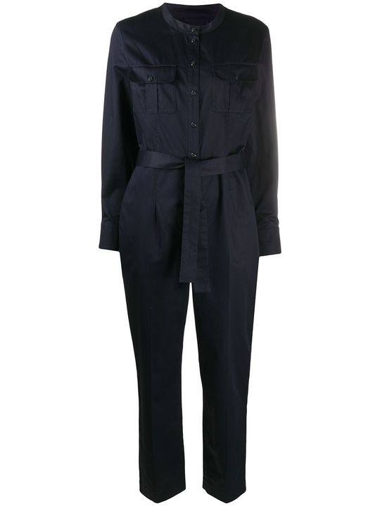 tied-waist jumpsuit展示图