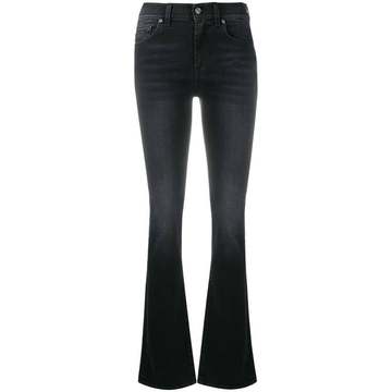 flared leg jeans