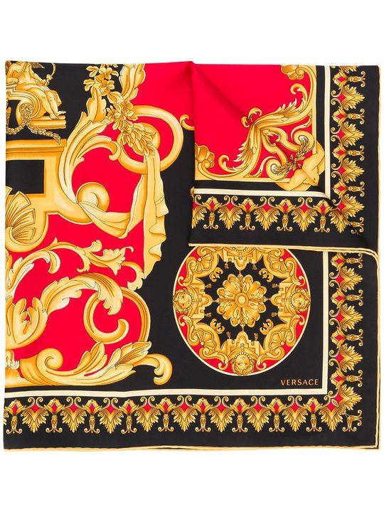 Barocco 印花围巾展示图