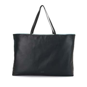 reversible lambskin tote bag