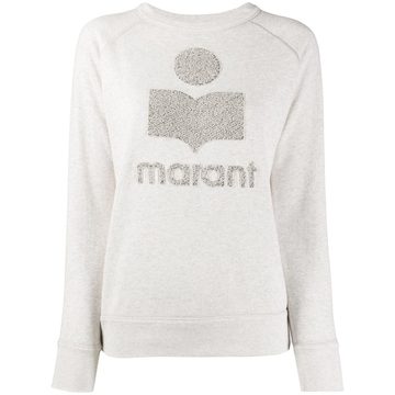 logo patch sweatshirt