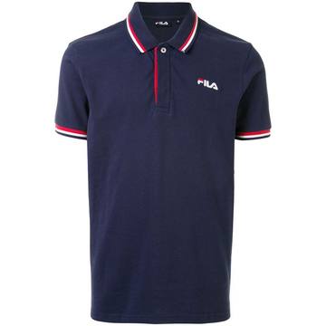 short sleeve logo polo shirt