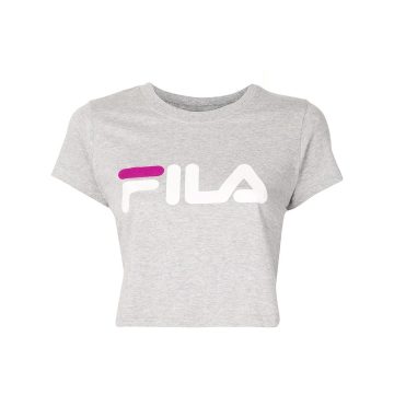 short sleeve logo print T-shirt