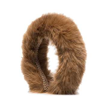 SHRIMPS MELETE BRWN FAUX FUR HDBND