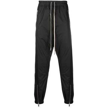 drawstring-waist casual trousers