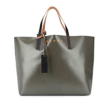 colour block tote bag