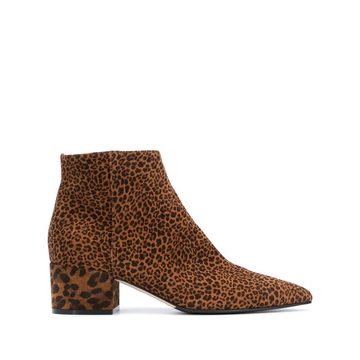 leopard print boots