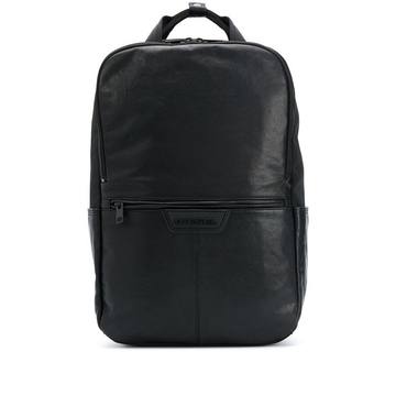 rectangular logo backpack