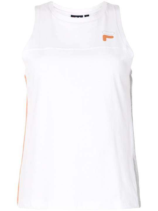 logo embroidered tank top展示图