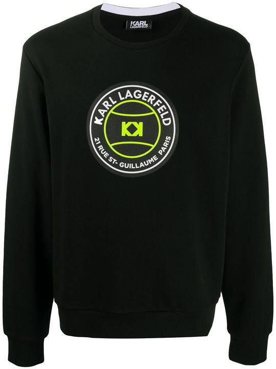 logo print sweatshirt展示图