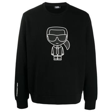 karl motif sweatshirt