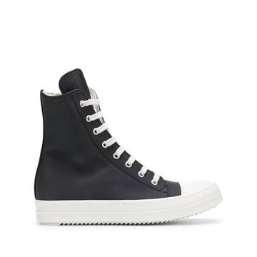 high-top lace-up sneakers