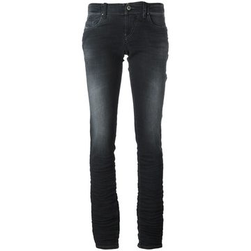 faded slim-fit jeans