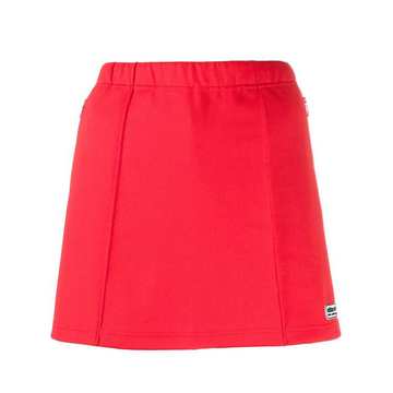 logo plaque mini skirt