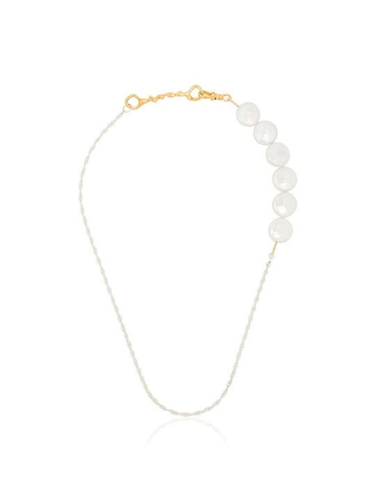 gold-plated pearl necklace展示图