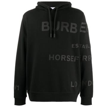 logo-print hoodie