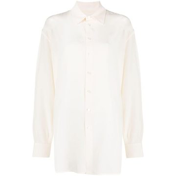 long-sleeve button-up shirt