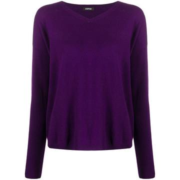 fine knit v-neck jumper