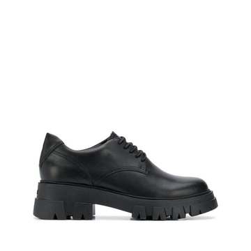 chunky sole lace-up shoes