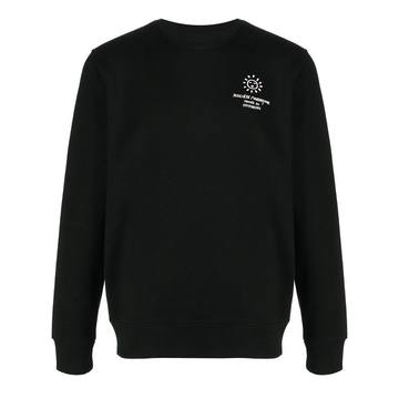 logo organic cotton jumper