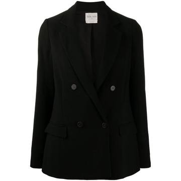 double-breasted tailored blazer