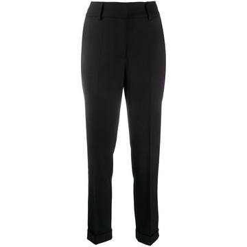 high-waist trousers