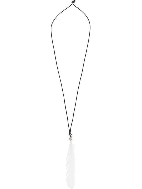 feather pendant necklace展示图