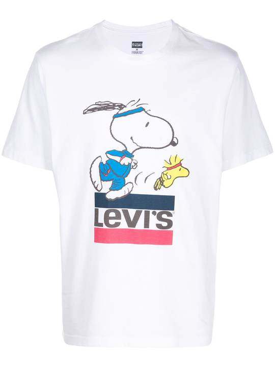 x Peanuts cotton T-shirt展示图