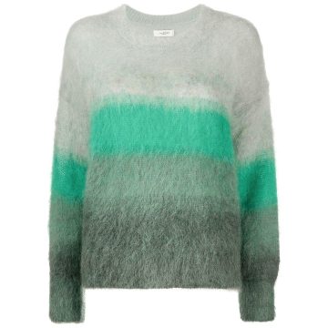 gradient knit jumper