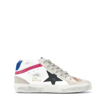 Mid Star leather sneakers