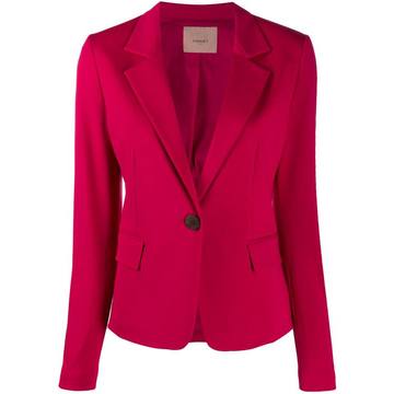 fitted single-breasted blazer