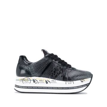 Beth snakeskin-effect sneakers