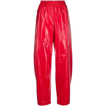 varnished leather trousers