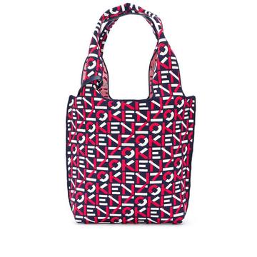 logo print tote bag