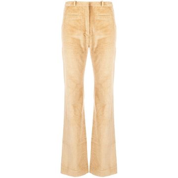 high-rise corduroy trousers