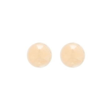 gold tone Sphere earrings