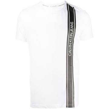 logo stripe T-shirt