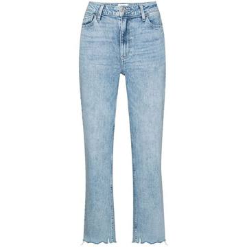 Sarah cropped raw hem jeans