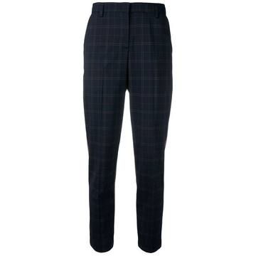 two tone tailored trousers