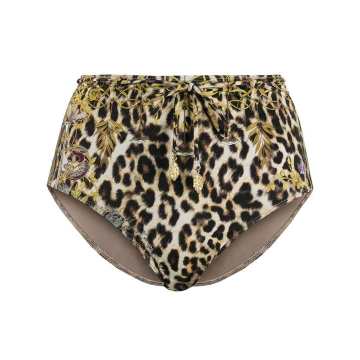 leopard print bikini bottoms