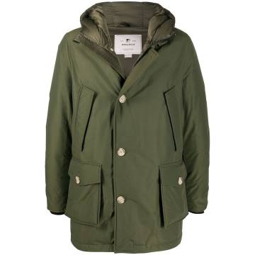 padded button jacket